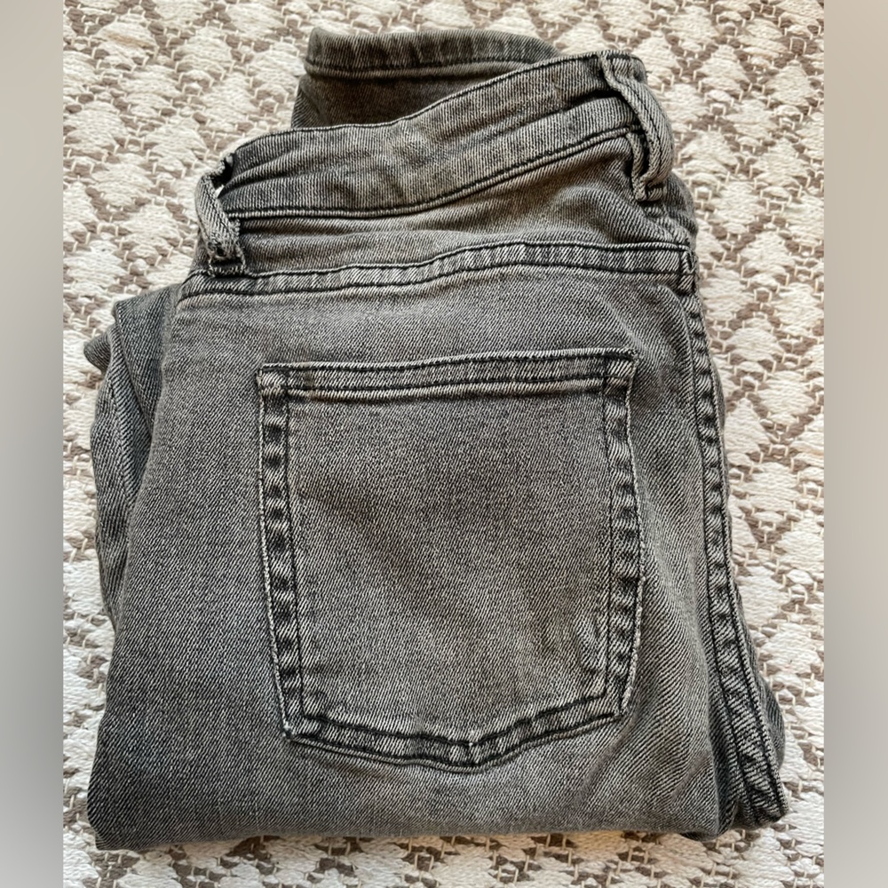 Acne Studios Gray Washed Jeans